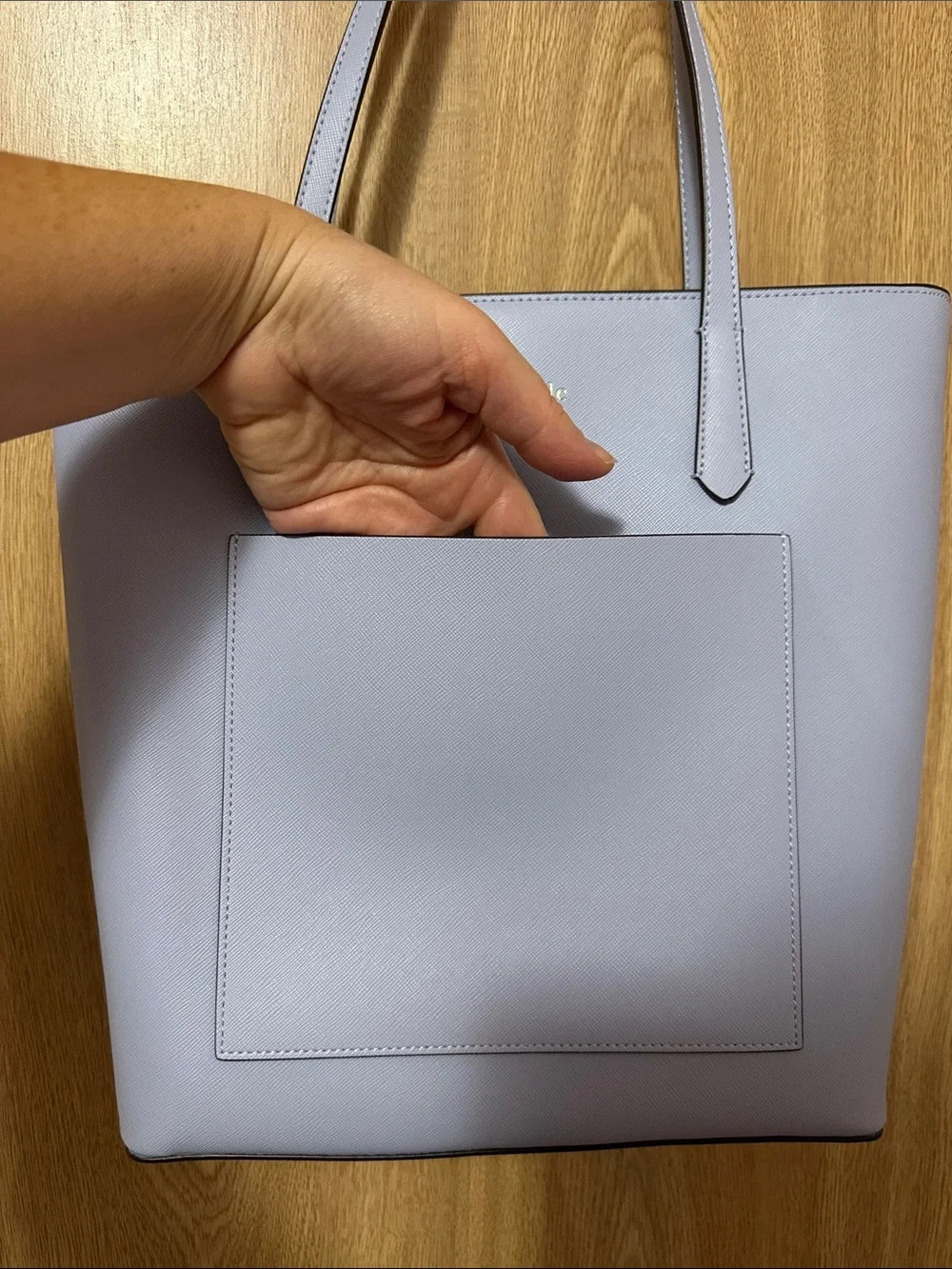 kate spade Lilac Saffiano Leather Tote